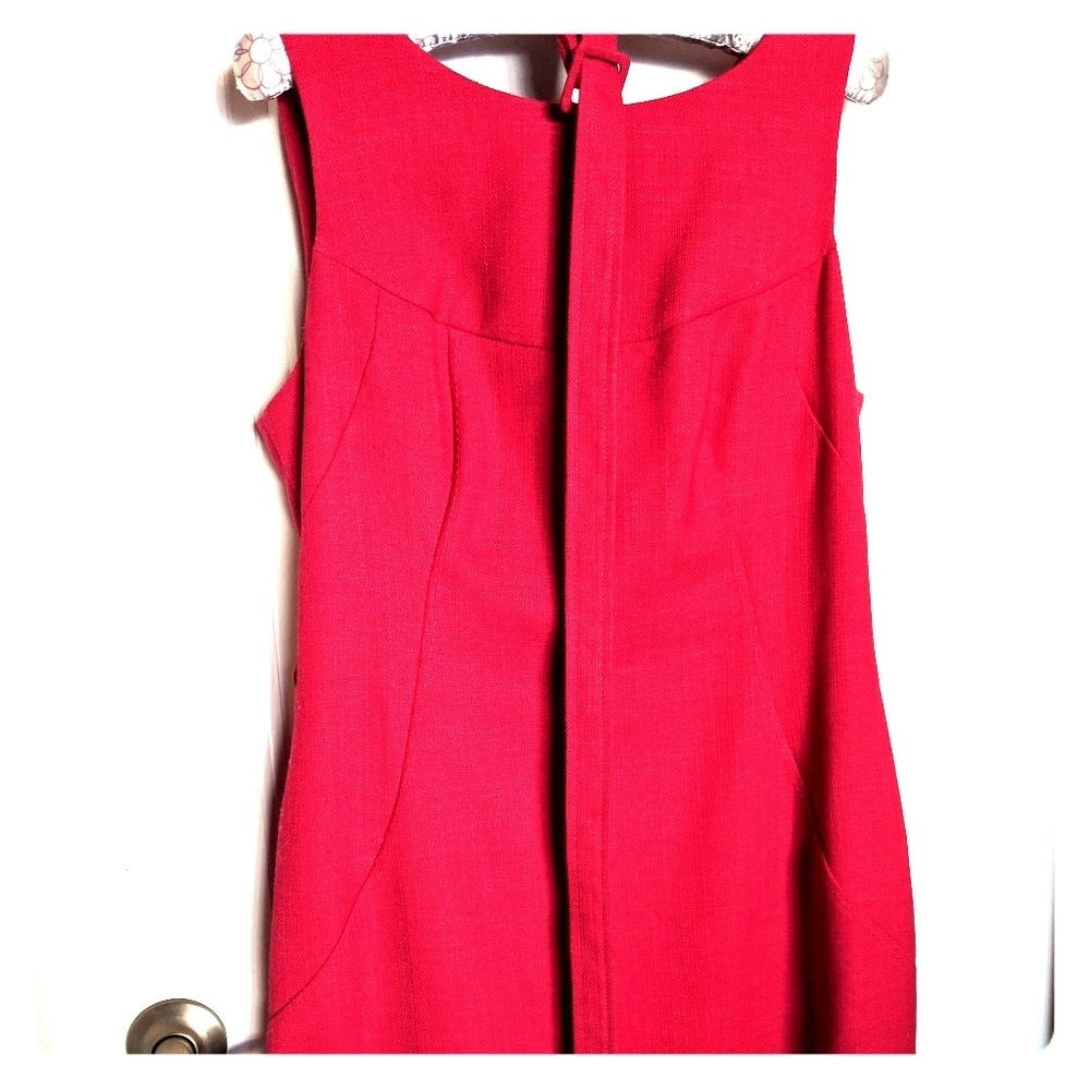 Pink knee length dress